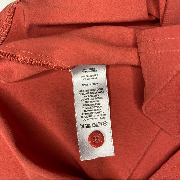 Eddie Bauer | Women's Orange button down shirt Size L - Picture 10 of 10